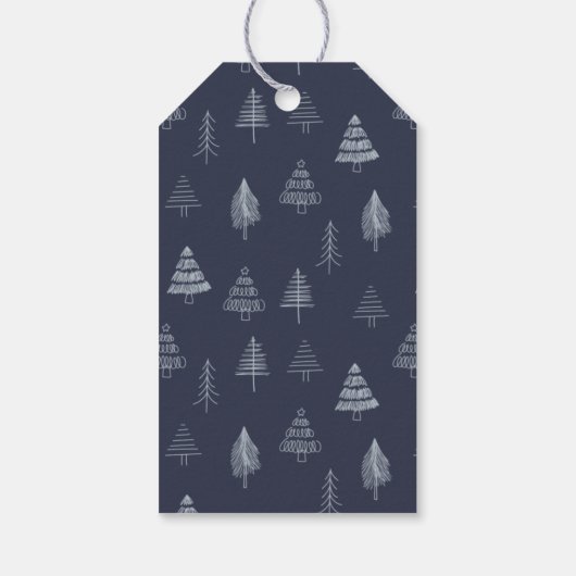 Minimale feestdag cadeaulabel (Achterkant)