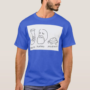 Minimale filosofie t-shirt