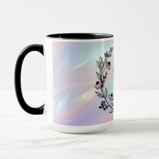 Minimale Flower Coffee Mok (Links)