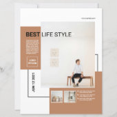 Minimale Flyer Sjabloon | Schoon & Modern (Voorkant)