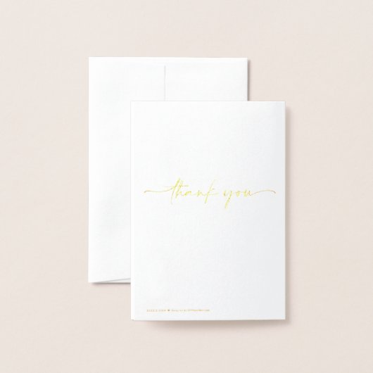 Minimale Folie voor Script ELLE Folie Kaarten (Met envelop)