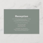 Minimale formele groene weddenschappen informatiekaartje (Voorkant)