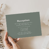 Minimale formele groene weddenschappen informatiekaartje