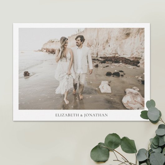 Minimale foto Opslaan Datum Save The Date