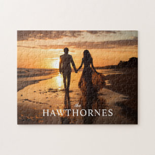 Minimale foto voor moderne paren legpuzzel