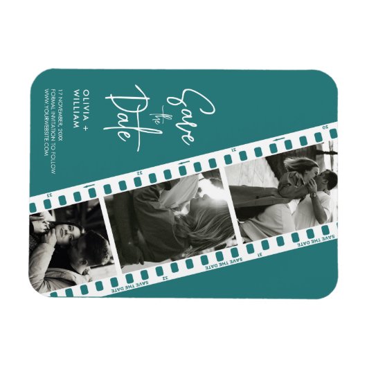 Minimale fotocabine, behalve de datumuitnodiging magneet (Horizontaal)