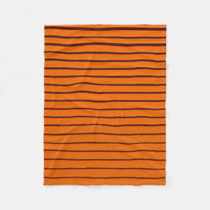 Minimale fotografie van de oranje muur fleece deken