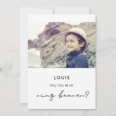 Minimale fotokaart voor Ring-drager Kaart (Voorkant)