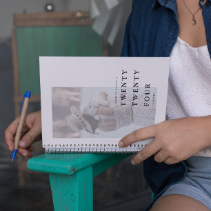 Minimale fototypography JAAR Planner
