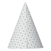 Minimale geometrische feesthoedjes (Achterkant)