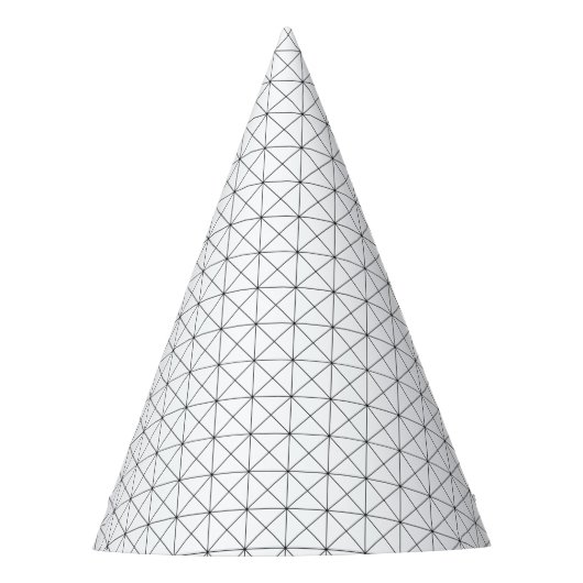 Minimale geometrische feesthoedjes (Voorkant)