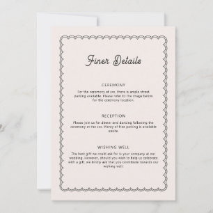 Minimale, gescallopeerde kaart voor grensovergange