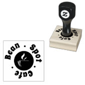 Minimale gestileerde Cup Logo Loyalty Cafe Rubberstempel (Gestempeld)