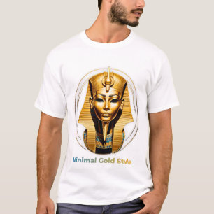 Minimale Gouden Thee T-shirt