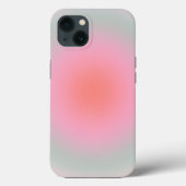 Minimale gradiënt pasta Aura Case-Mate iPhone Case (Achterkant)