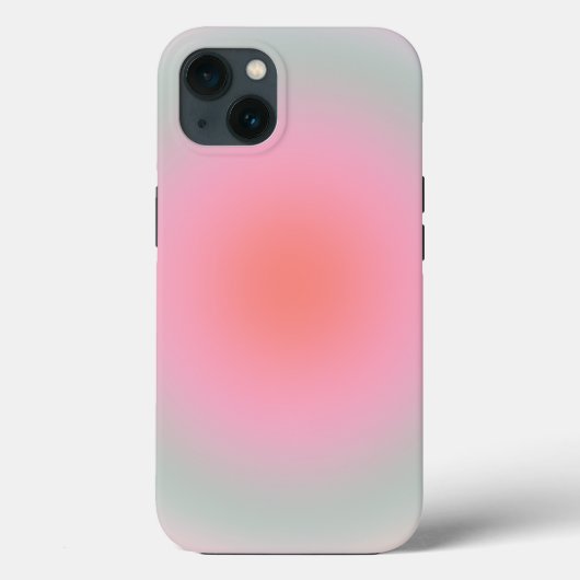 Minimale gradiënt pasta Aura Case-Mate iPhone Case (Achterkant)