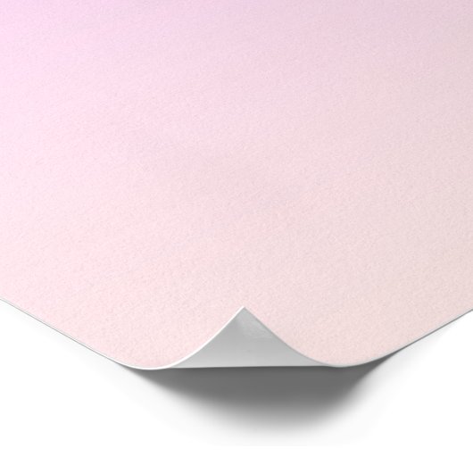 Minimale gradiënt pastel poster (Hoek)
