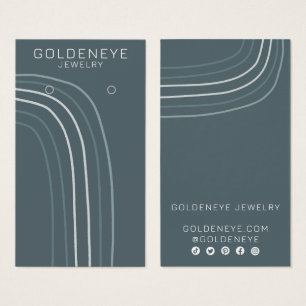 Minimale grafische kaart voor juwelen