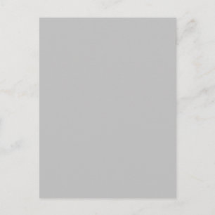 Minimale grijze ansichtkaart Schoon modern ontwe Briefkaart