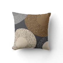 Minimale grijze bruine cirkels