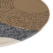 Minimale grijze kralen snijplank (Hoek)