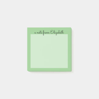 Minimale groene pasta post-it® notes