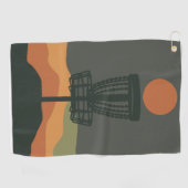 Minimale handdoek met Golf-mandje (Horizontaal)