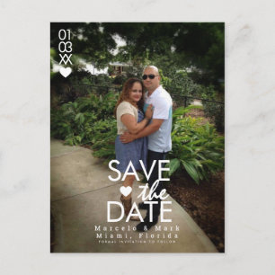 Minimale harten sparen het Briefkaart van de Data 