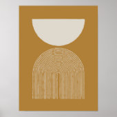 Minimale hedendaagse kunst III Poster (Voorkant)