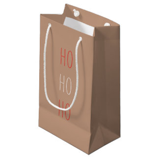 Minimale HO HO HO kerstcadeau Klein Cadeauzakje