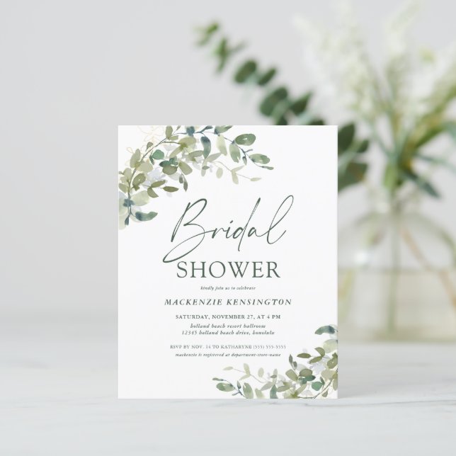 Minimale hoeveelheid Eucalyptus-Vrijgezellenfeest  (Staand voorkant)