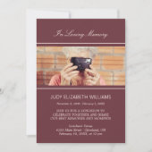 Minimale hoeveelheid geheugen | Aangepaste foto Kaart (Voorkant)