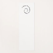 Minimale hooponopono yogamat (Voorkant)