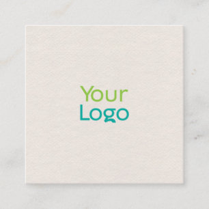 Minimale hotdogwinkel vierkante visitekaartje