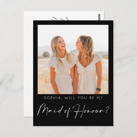 Minimale identiteitskaart van het Verhaal van het Briefkaart (Voorkant / Achterkant)