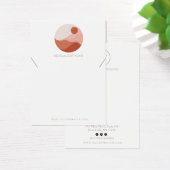Minimale illustratie Ketting Display Kaart (Bureau)