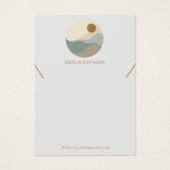 Minimale illustratie Ketting Display Kaart (Voorkant)