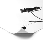 Minimale inktventilator Abstracte Florentijn in zw Poster (Hoek)