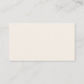 Minimale Ivoor Cream Wedding Website RSVP QR Code Informatiekaartje (Achterkant)
