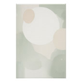 Minimale Japandi Abstracte muurkunst print Perfect Poster (Voorkant)