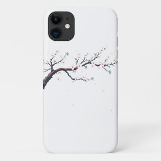 Minimale Japanse tak iPhone 11 Hoesje