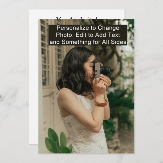 Minimale Kaart van de Gebeurtenis van de Geboorted (Voorkant / Achterkant)