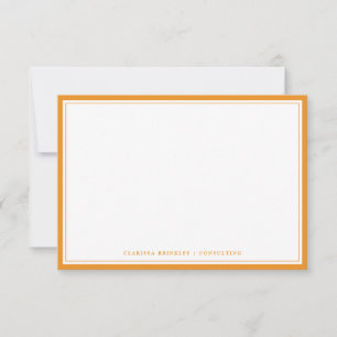 Minimale kaart voor wortelplatte briefkaart