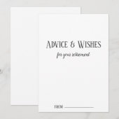 Minimale Kaarten voor advies bij pensionering (Voorkant / Achterkant)