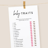 Minimale Kaarten voor Baby van Baby showers