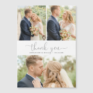 Minimale kalligrafie 3 Fotocollage Hartelijk dank