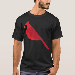 Minimale kardinaal t-shirt
