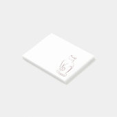 Minimale kat post-it® notes (Schuin)