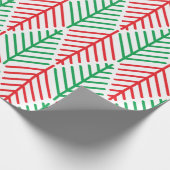 Minimale kerstbomen cadeaupapier (Hoek)