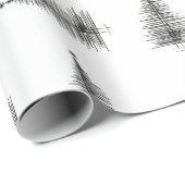 Minimale kerstboom cadeaupapier (Rol Hoek)